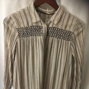 Anthropologie - Floreat striped button down